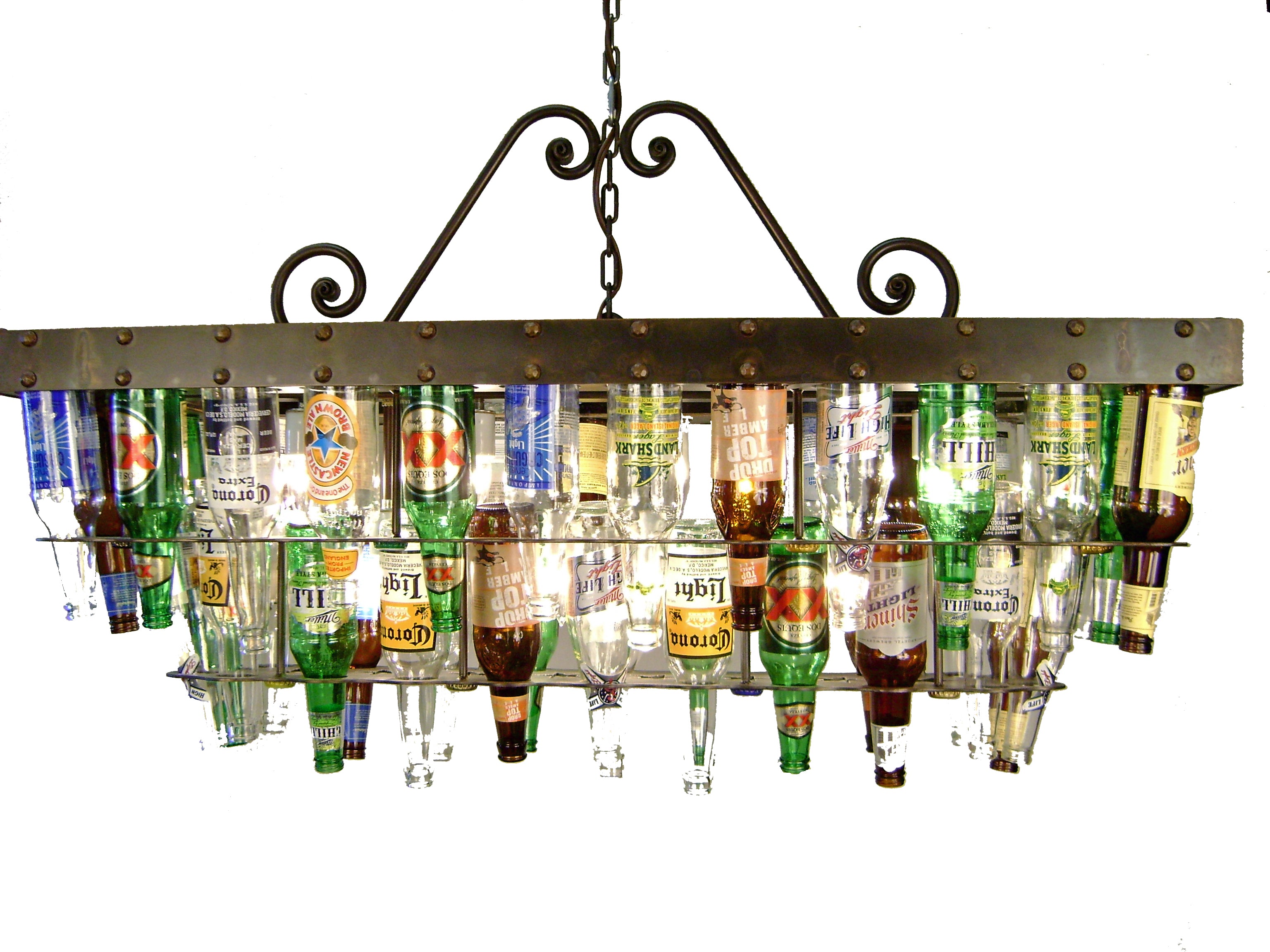 2 Tier Pool Table Chandelier